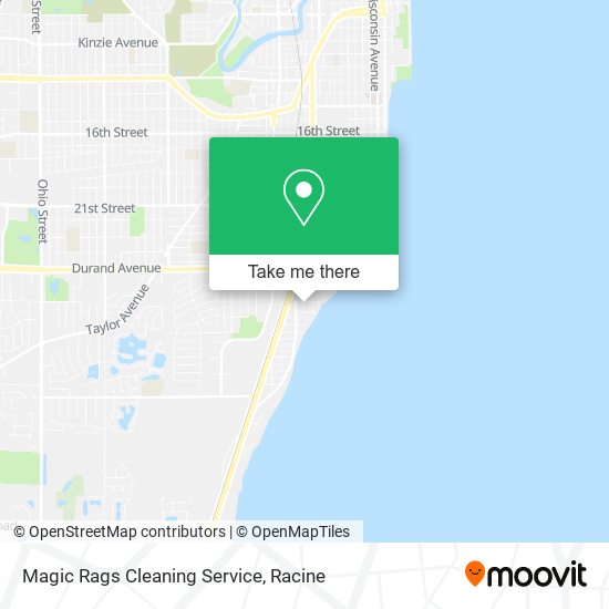 Mapa de Magic Rags Cleaning Service