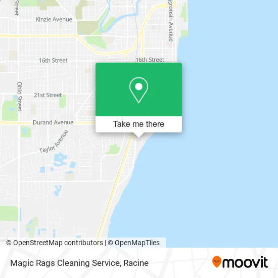 Magic Rags Cleaning Service map
