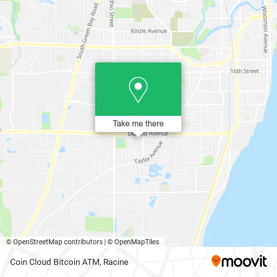 Coin Cloud Bitcoin ATM map