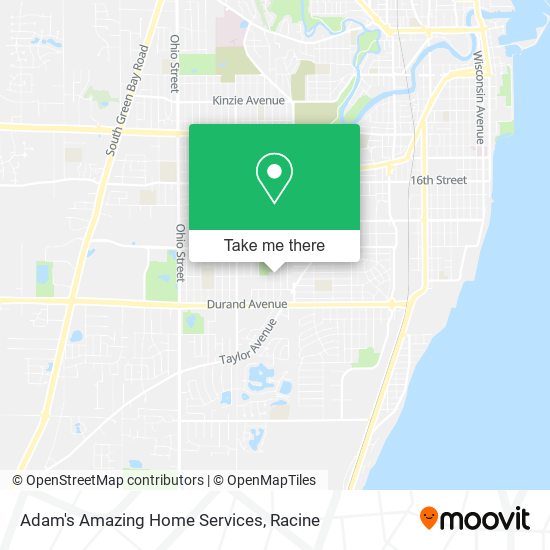 Adam's Amazing Home Services map