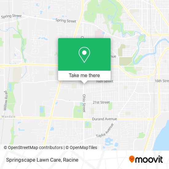 Springscape Lawn Care map