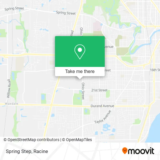 Spring Step map