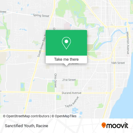 Sanctified Youth map