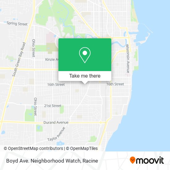 Mapa de Boyd Ave. Neighborhood Watch