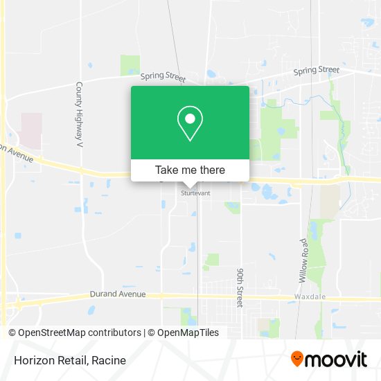 Horizon Retail map