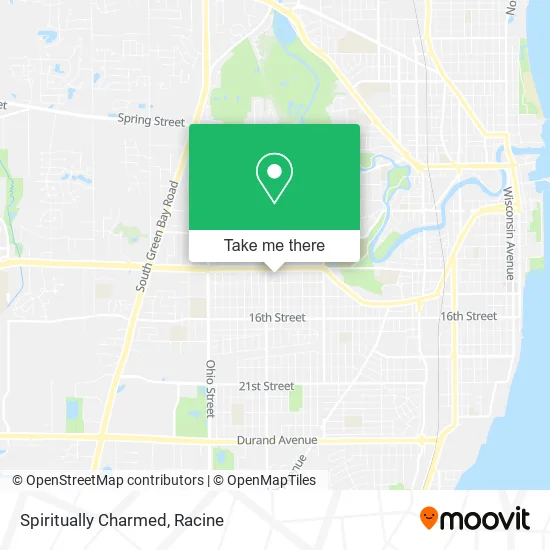 Spiritually Charmed map