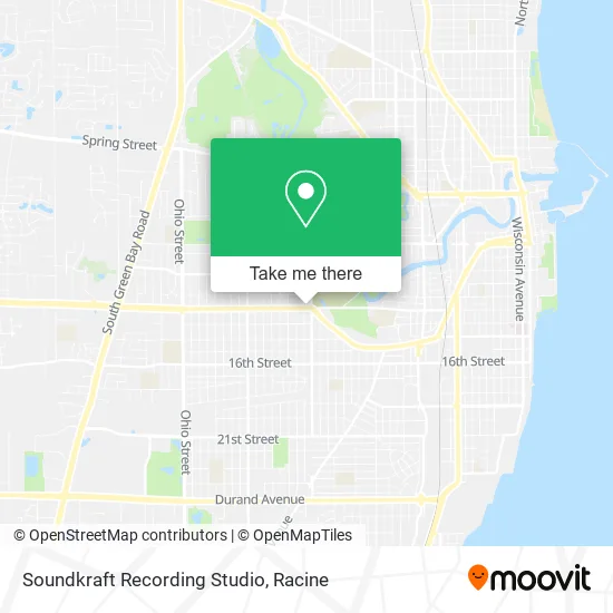 Soundkraft Recording Studio map