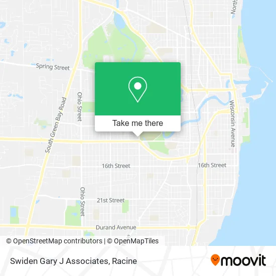 Swiden Gary J Associates map