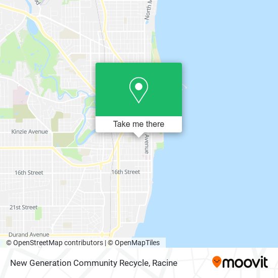 New Generation Community Recycle map