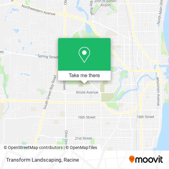 Transform Landscaping map
