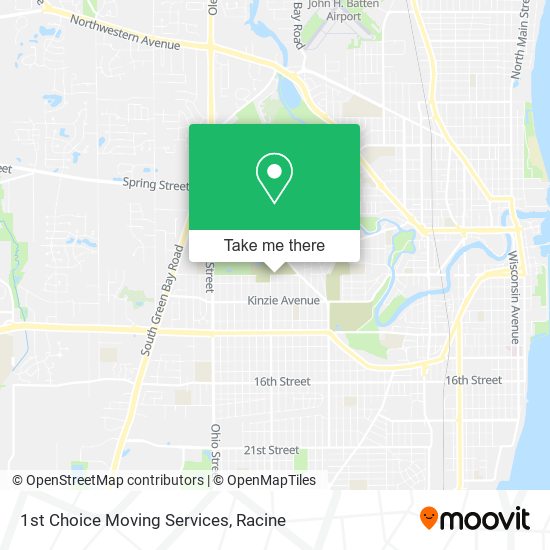 1st Choice Moving Services map