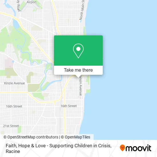 Faith, Hope & Love - Supporting Children in Crisis map