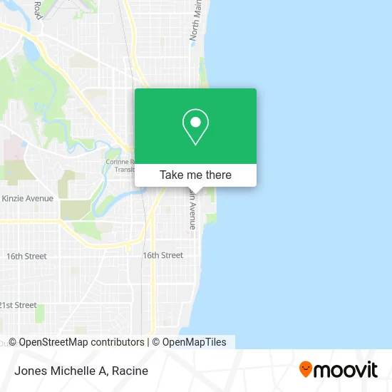 Jones Michelle A map