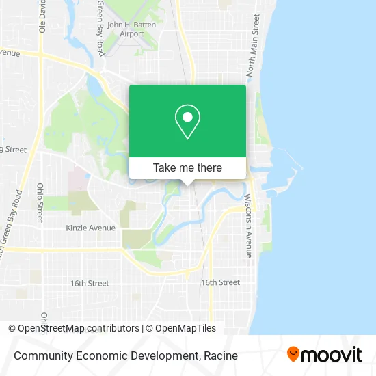 Community Economic Development map