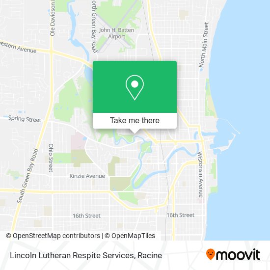 Mapa de Lincoln Lutheran Respite Services