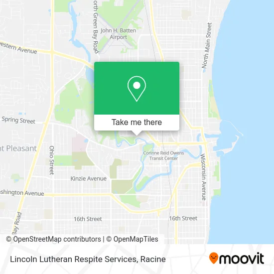 Lincoln Lutheran Respite Services map