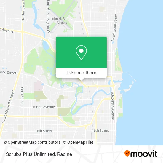 Scrubs Plus Unlimited map