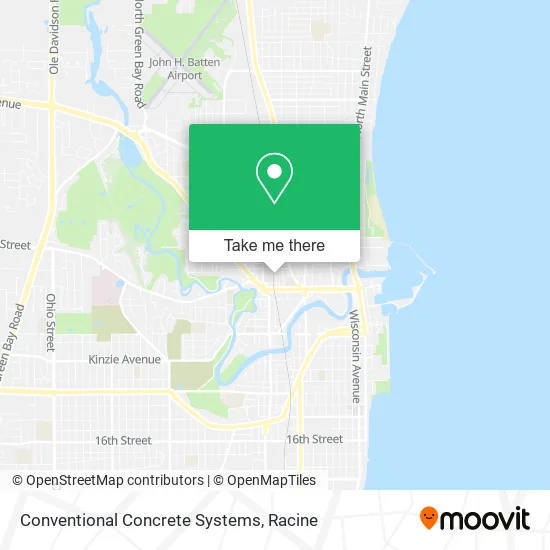 Conventional Concrete Systems map