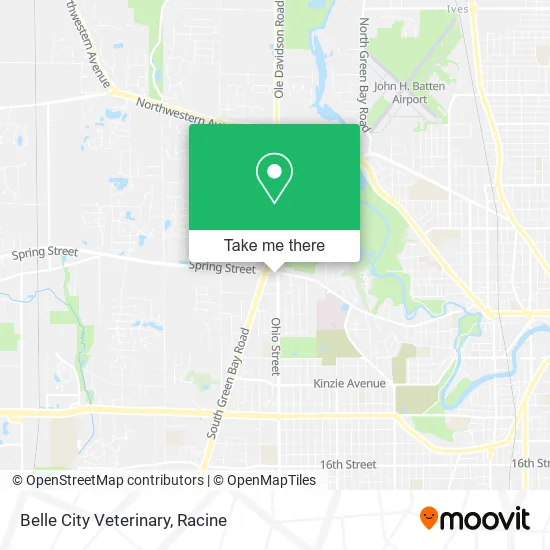 Belle City Veterinary map