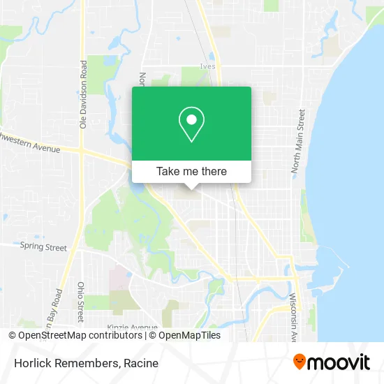 Horlick Remembers map