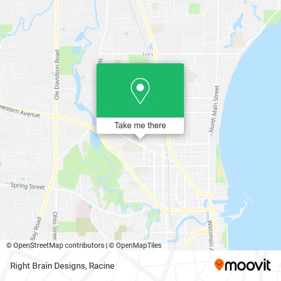 Right Brain Designs map