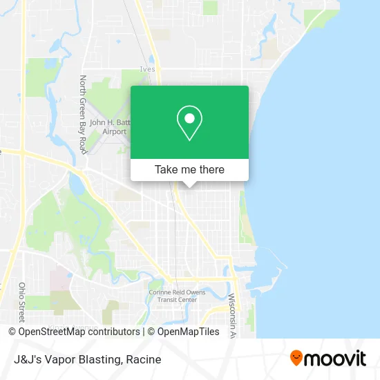 J&J's Vapor Blasting map