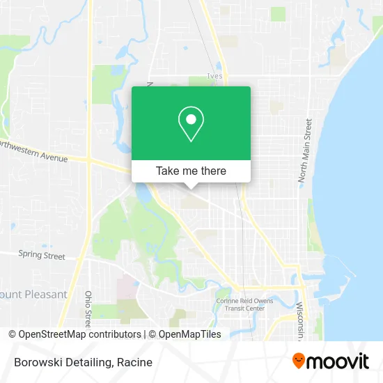 Borowski Detailing map