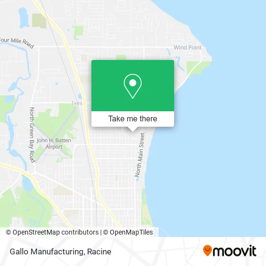 Gallo Manufacturing map