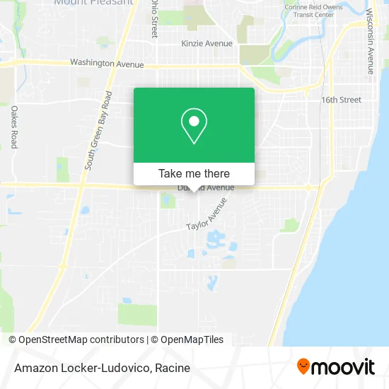 Amazon Locker-Ludovico map