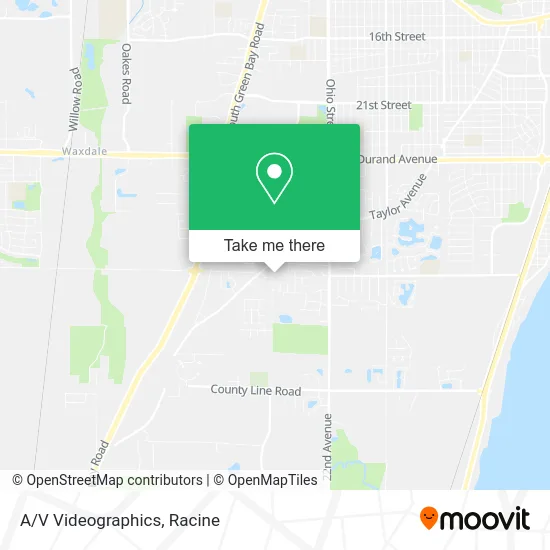 A/V Videographics map