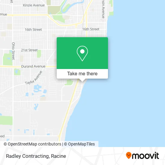 Radley Contracting map