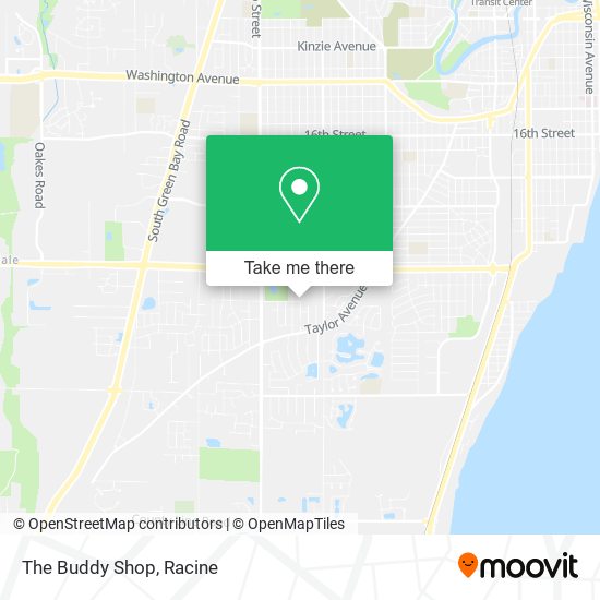 The Buddy Shop map
