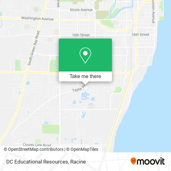 DC Educational Resources map