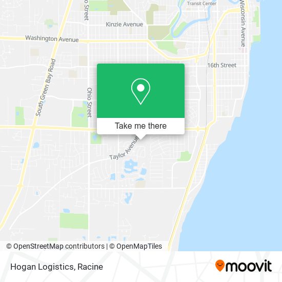 Mapa de Hogan Logistics