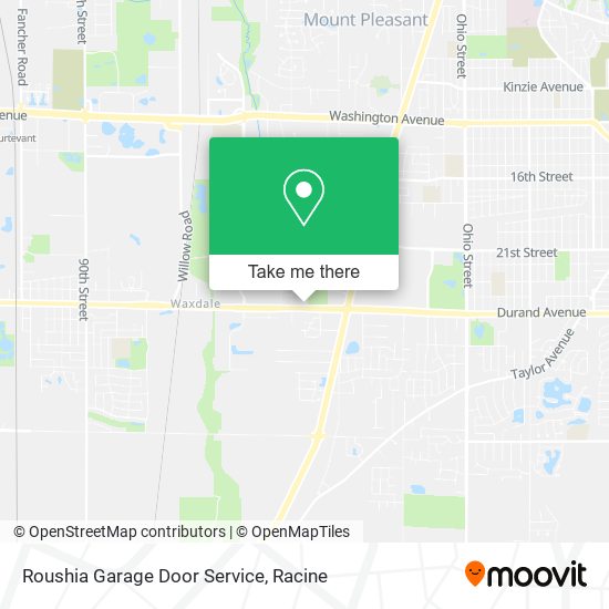 Roushia Garage Door Service map