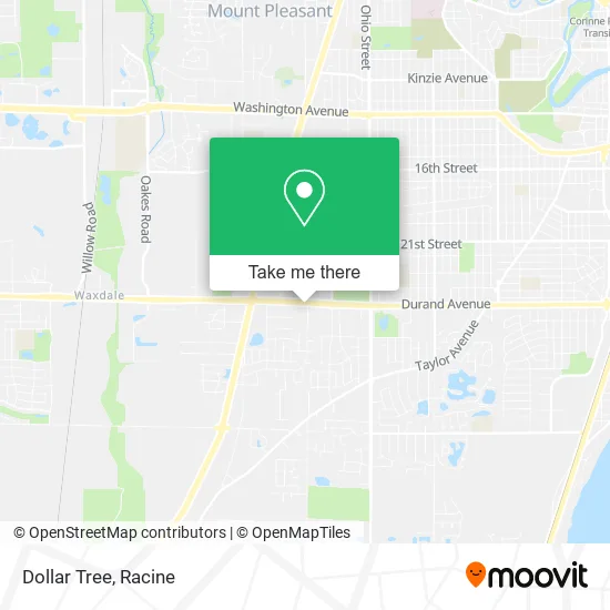 Mapa de Dollar Tree