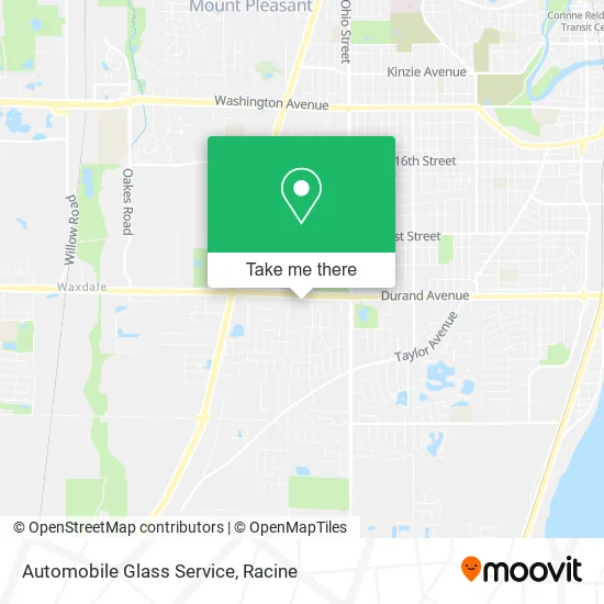 Automobile Glass Service map