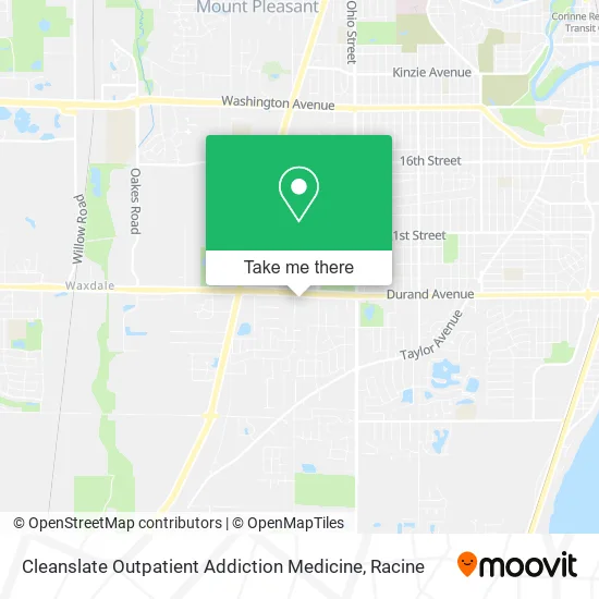Cleanslate Outpatient Addiction Medicine map