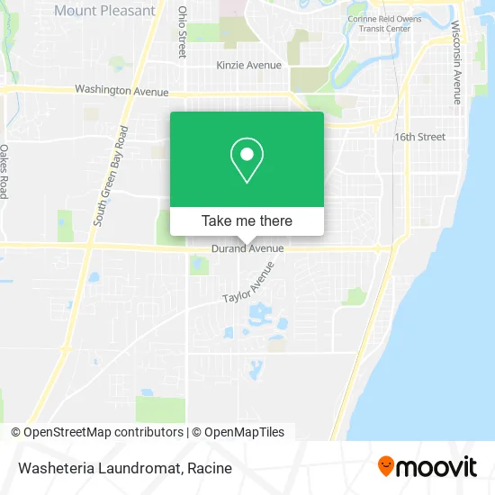 Washeteria Laundromat map