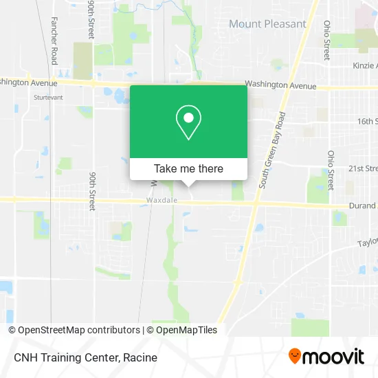 CNH Training Center map