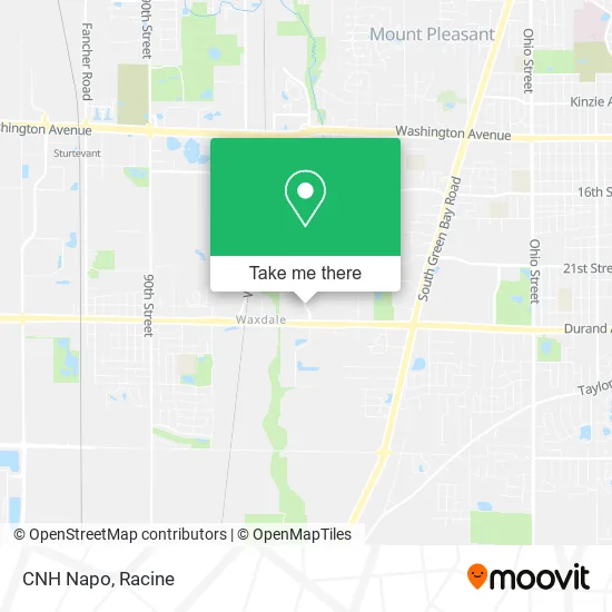 CNH Napo map