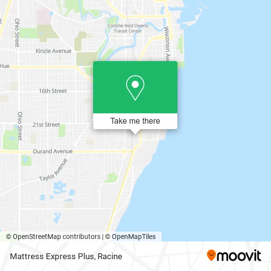 Mattress Express Plus map