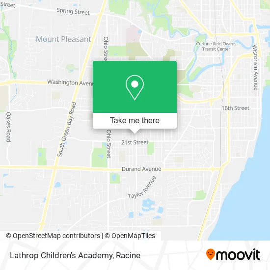 Lathrop Children's Academy map