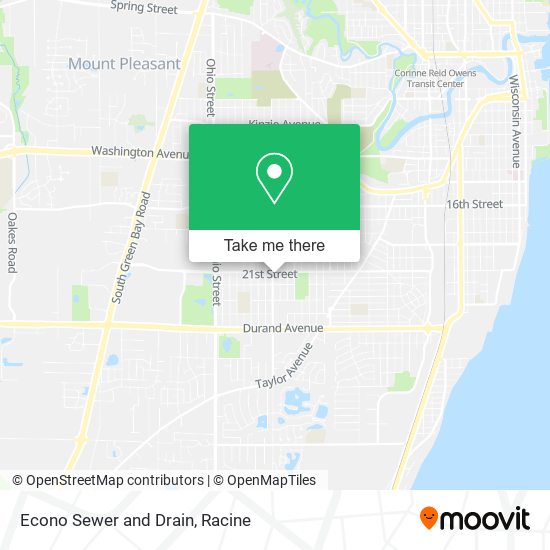 Econo Sewer and Drain map