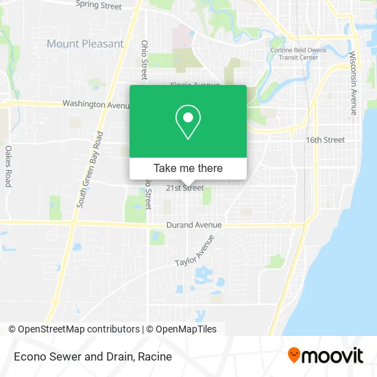 Econo Sewer and Drain map
