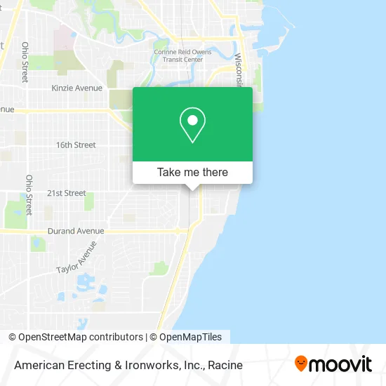 American Erecting & Ironworks, Inc. map