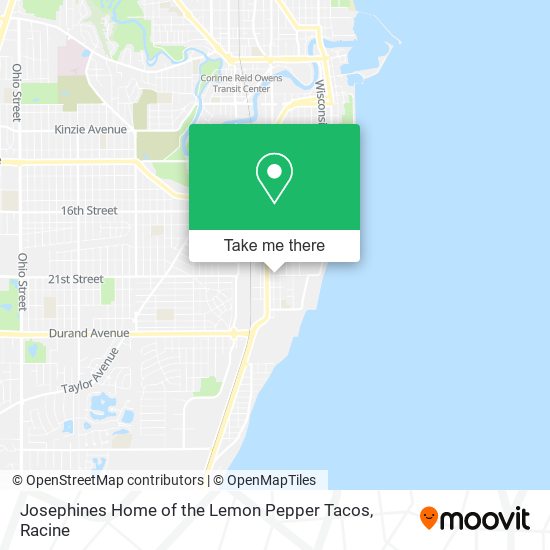 Mapa de Josephines Home of the Lemon Pepper Tacos
