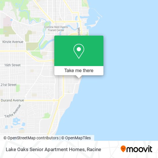 Lake Oaks Senior Apartment Homes map