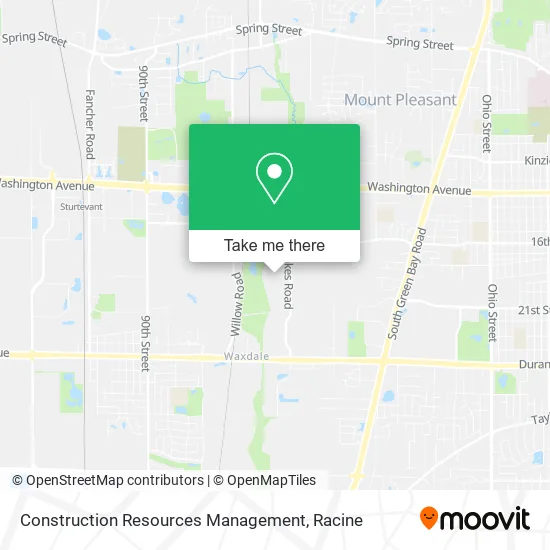 Construction Resources Management map