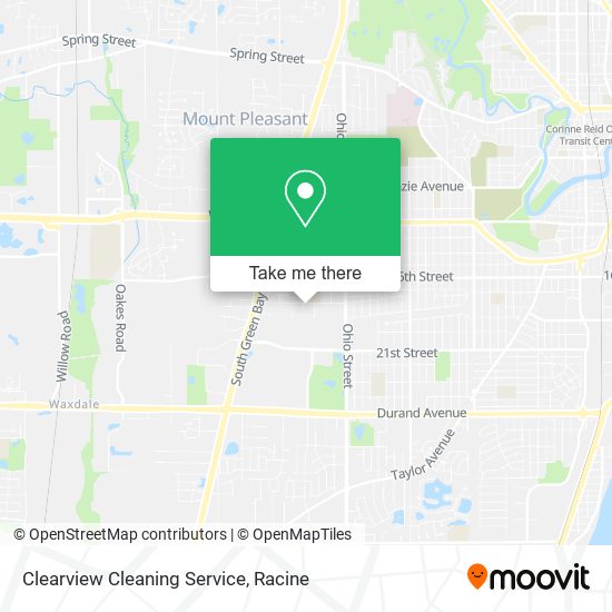 Clearview Cleaning Service map